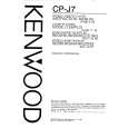 Cover page of KENWOOD CP-J7 Owner's Manual