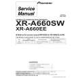 Cover page of PIONEER XRA660SW Service Manual