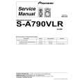 Cover page of PIONEER S-A790VLR/XJI/E Service Manual