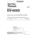 Cover page of PIONEER DV-606D/L/TA Service Manual