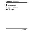 Cover page of PIONEER AVIC-X3-2/XU/EW5 Owner's Manual