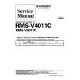Cover page of PIONEER RMS-V5011 Service Manual