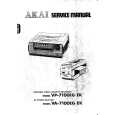 Cover page of AKAI VP7100EG/EK Service Manual