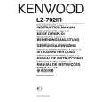 Cover page of KENWOOD LZ-702IR Owner's Manual