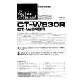 Cover page of PIONEER CT-W830R Service Manual