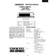 Cover page of ONKYO TA-2056 Service Manual