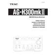 Cover page of TEAC AGH300MKII Owner's Manual