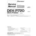 Cover page of PIONEER DEH-P720 Service Manual