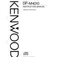 Cover page of KENWOOD DP-M4010 Owner's Manual