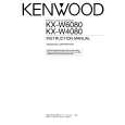 Cover page of KENWOOD KXW6080 Owner's Manual