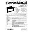 Cover page of TECHNICS SX-PX11 Service Manual