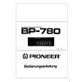 Cover page of PIONEER BP-780 Owner's Manual