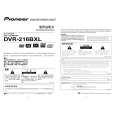Cover page of PIONEER DVR-216BXL/BXV/C5 Owner's Manual