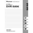 Cover page of PIONEER DVR-S806/BXV/CN Owner's Manual