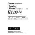 Cover page of PIONEER DV757AI Service Manual