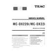 Cover page of TEAC MC-DX220I Service Manual