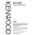 Cover page of KENWOOD KDT-99R Owner's Manual