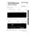 Cover page of KENWOOD KRA4050 Service Manual