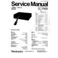 Cover page of TECHNICS SLP999 Service Manual