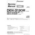Cover page of PIONEER DEH-3100R Service Manual