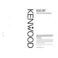 Cover page of KENWOOD KDC-9R Owner's Manual