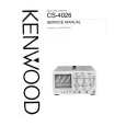 Cover page of KENWOOD CS-4026 Service Manual