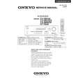 Cover page of ONKYO TSSR502E Service Manual