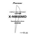Cover page of PIONEER X-NM50MD/DBXCN Owner's Manual