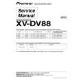 Cover page of PIONEER XVDV88 Service Manual