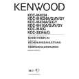 Cover page of KENWOOD KDC-3034 Owner's Manual