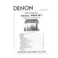 Cover page of DENON POAS1 Service Manual