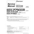 Cover page of PIONEER KEH-P7900R/X1B/EW Service Manual