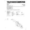 Cover page of TELEFUNKEN RP500 Service Manual