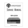 Cover page of KENWOOD KR-6200 Service Manual