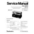 Cover page of TECHNICS RSM215 Service Manual