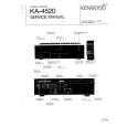 Cover page of KENWOOD KA4520 Service Manual