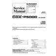 Cover page of PIONEER CDXP5000 UC+EW+ES Service Manual