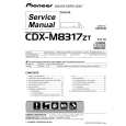 Cover page of PIONEER CDXM8317ZT Service Manual