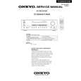 Cover page of ONKYO TXHTR490 Service Manual