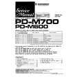 Cover page of PIONEER PD-M700 Service Manual
