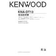 Cover page of KENWOOD KNA-DT13 Owner's Manual