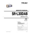 Cover page of TEAC SR-L30DAB Service Manual