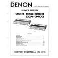 Cover page of DENON DCA-3500 Service Manual