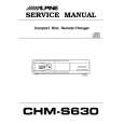 Cover page of ALPINE CHM-S630 Service Manual