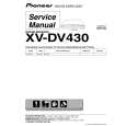 Cover page of PIONEER XV-DV515/YPWXJ Service Manual