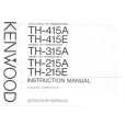 Cover page of KENWOOD TH-415A Owner's Manual