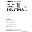 Cover page of PIONEER S-EU2TB-LR/XTW1/E Service Manual