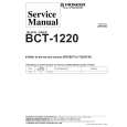 Cover page of PIONEER BCT-1220/NYXK Service Manual