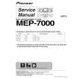 Cover page of PIONEER MEP-7000/WYXJ5 Service Manual