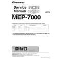 Cover page of PIONEER MEP-7000/KUCXJ Service Manual